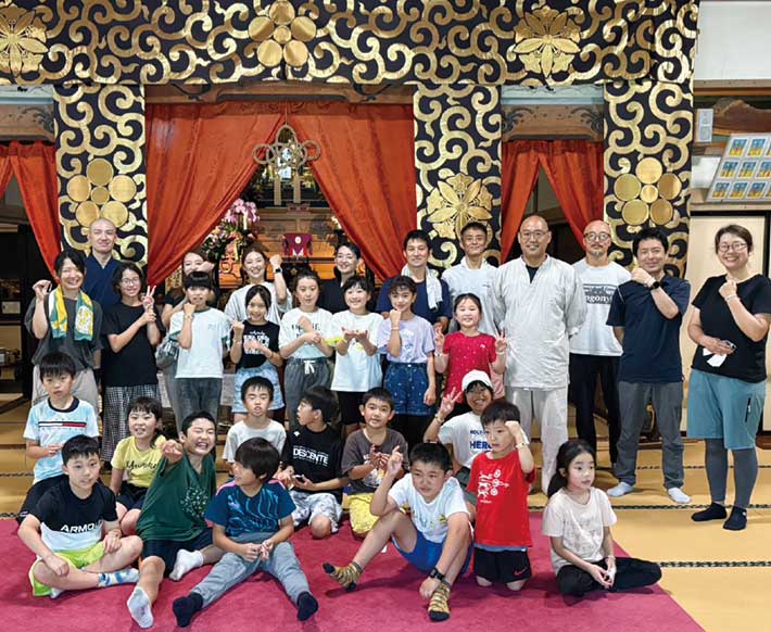 子ども坐禅会