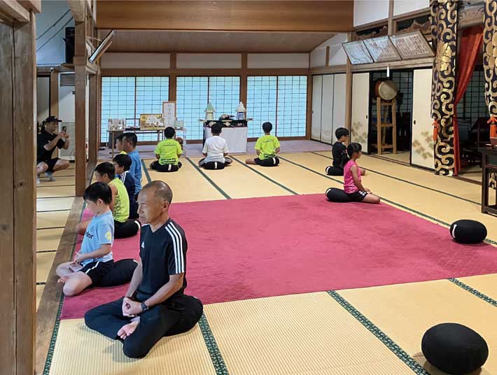 かしの木保育園　同窓生参禅会